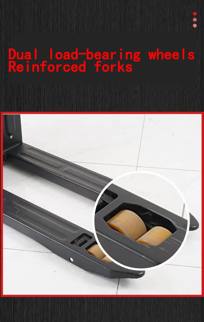 Electric Hydraulic Pallet Truck Material Handling Equipment