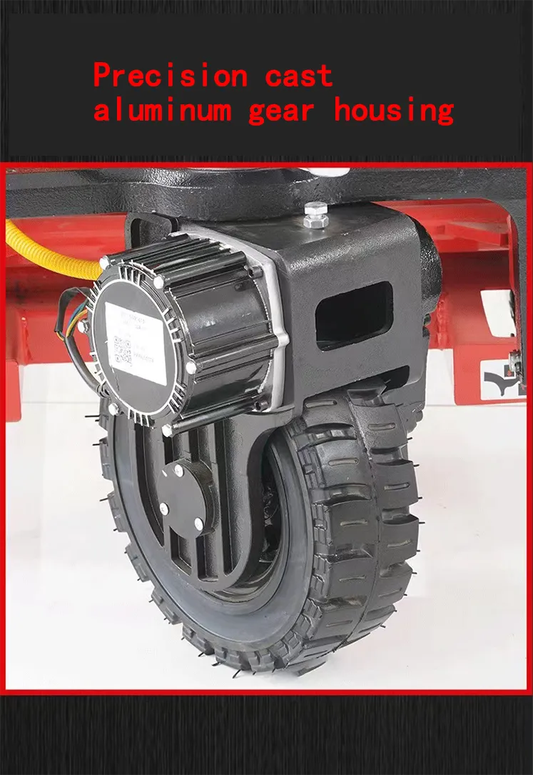 Direct Supply 3 Tons Electric Hydraulic Transporter Storage Hydraulic Pallet Truck