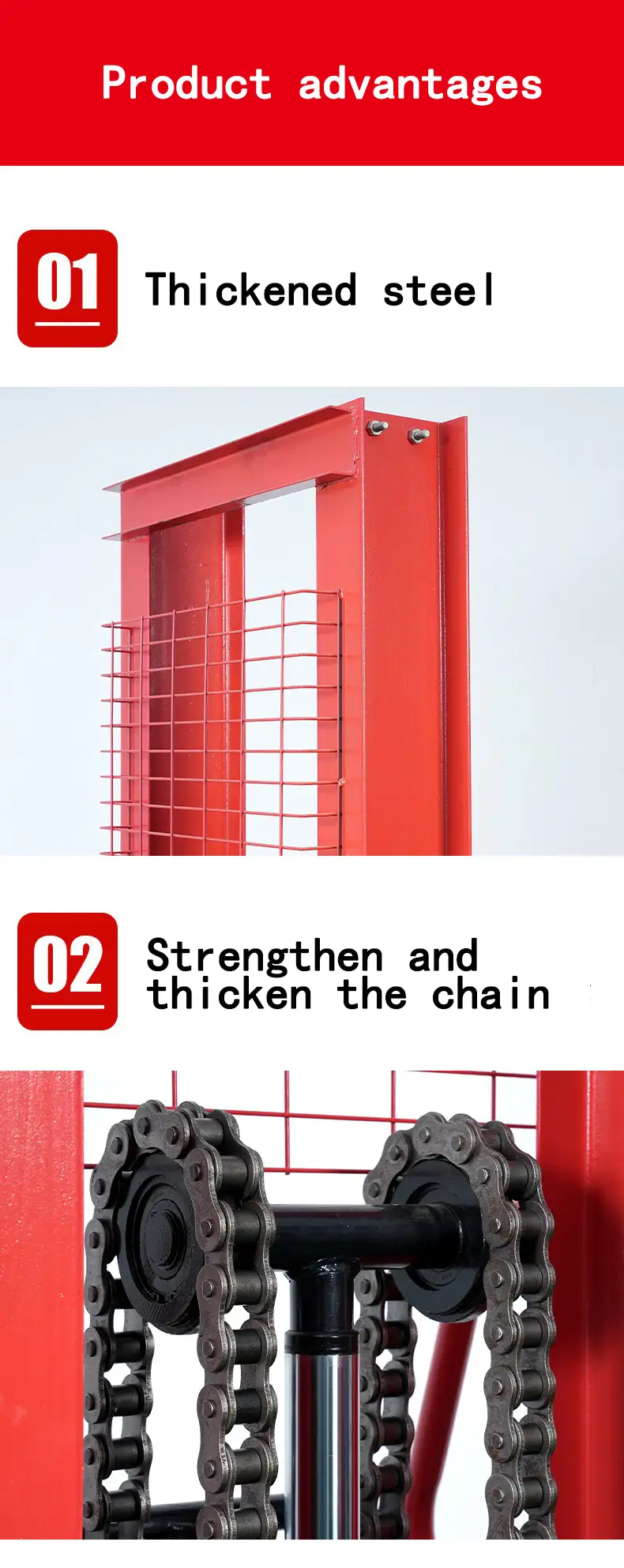 Specializing in the Production of 2 Tons Hydraulic Stacker Lift Manual Hydraulic Fork Stacker