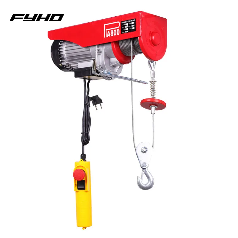 Mini-Electric-Hoist.1 China pa1000 mini electric hoist, mini electric wire rope hoist, minifor hoist Suppliers & Manufacturers - Shenzhen Junjia Technology Co., Ltd. - Image 1